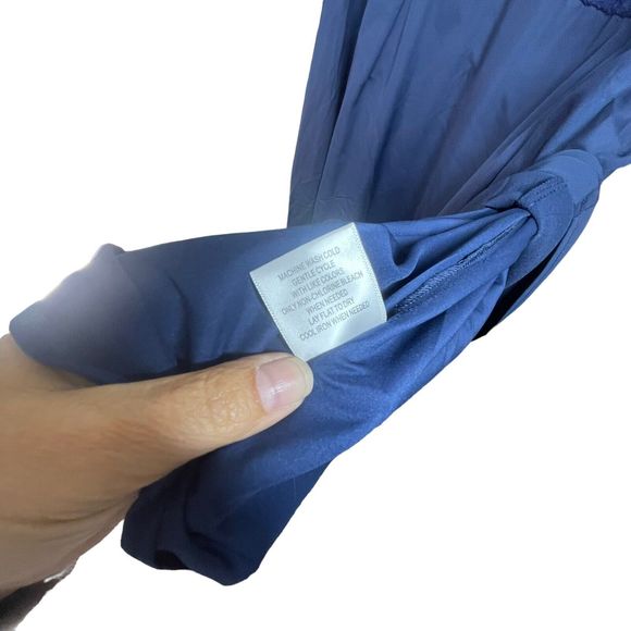 NWT ModCloth A-Line WomanDress Sz 22 Navy Lace Floral Embroidered Long Sleeve - Picture 9 of 16